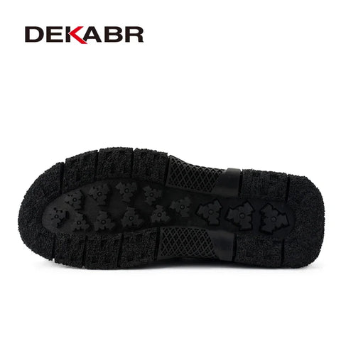 DEKABR Microvezel leren casual schoenen voor heren
