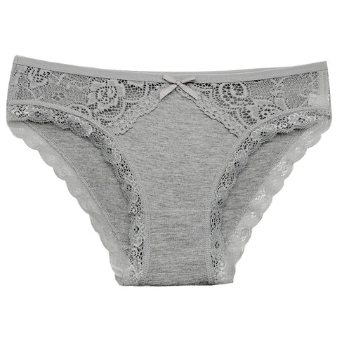 5 PCS/SET Low Rise Ladies Sexy Lace Panty Underpants for Women