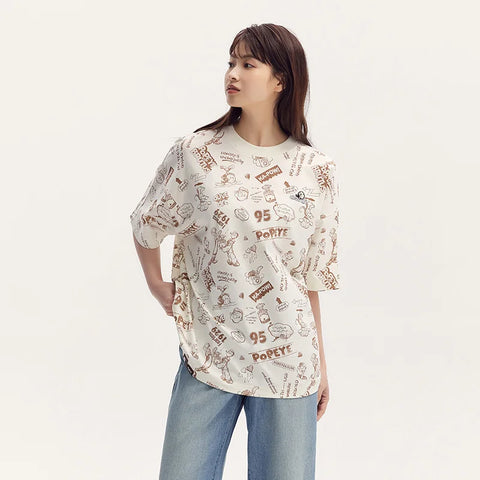 Semir T-shirt met korte mouwen voor dames Popeye Co-branded 2024