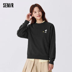Semir Women's Loose Sweatshirt - Trendy Autumn Fashion 2024