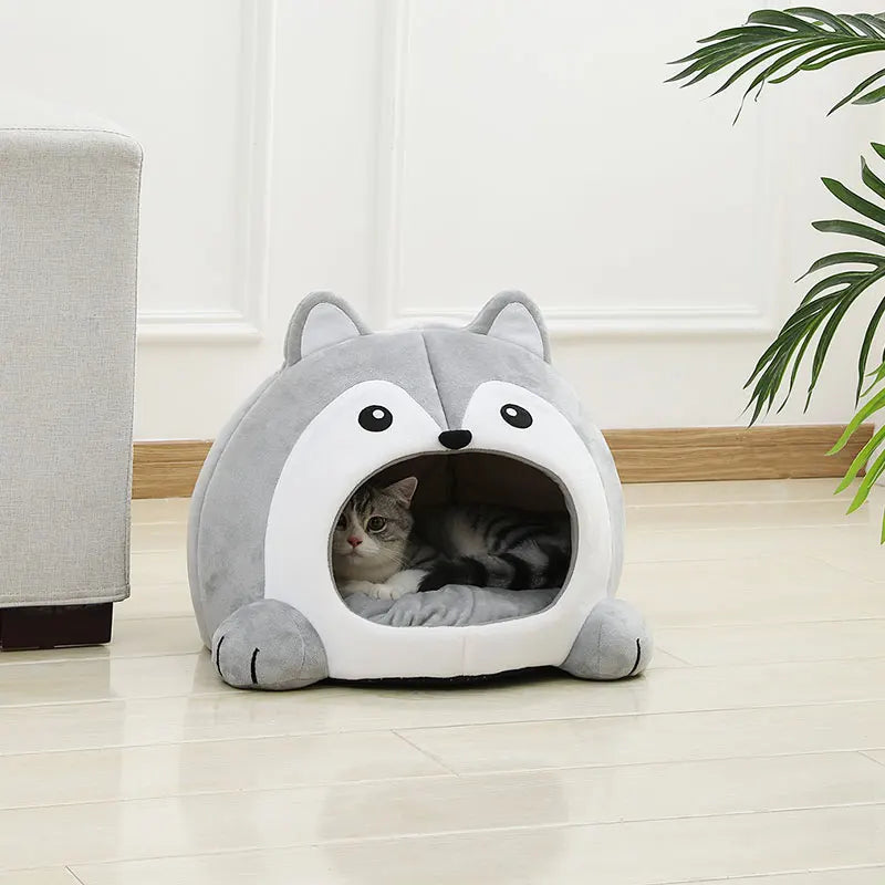Very Soft Cat Bed - Cozy Pet Basket for Cats and Small Dogs