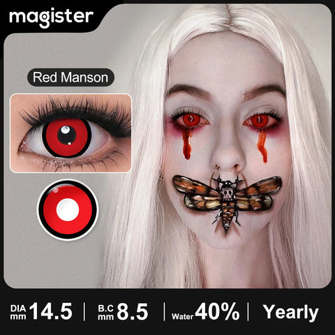Manson Cosplay Color Contact Lenses
