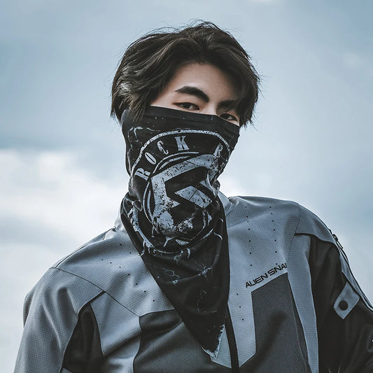ROCKBROS Summer Triangle Face Mask - UV Protection Cycling Balaclava