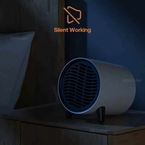 600W Mini Heater - Compact Electric PTC Ceramic Heater for Home & Small Bathrooms