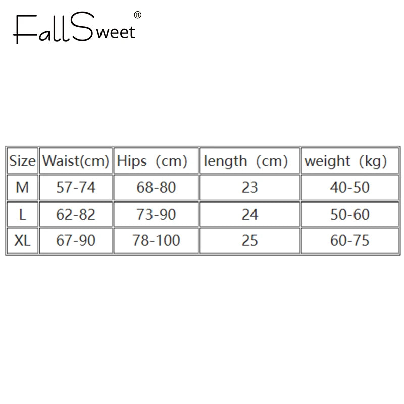 FallSweet 6PCS Seamless Silk Panties Set