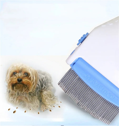 Lice Grabber Multifunctional Electric Flea Comb for Pets - Dog & Cat Hair Cleaner