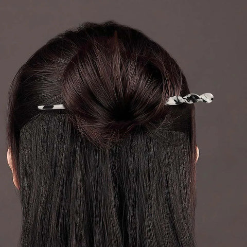 Vintage Chinese Style Hair Sticks for Women - Fashion Acetate Chopstick Hair Clips Jewelry Accessories