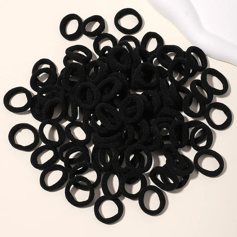 LOVEKIKI 50 stuks elastische haarbanden - kleurrijke kinderhaaraccessoires voor leuke stijlen 