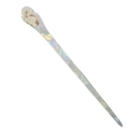 Vintage Chinese Style Hair Sticks - Elegant Acetate Hairpins for Women