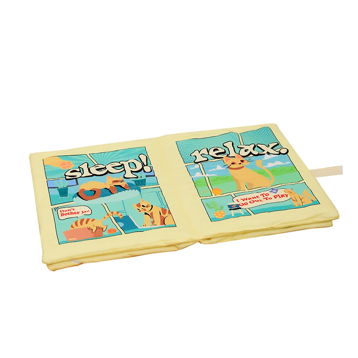 Book Style Cat Mat for Dogs and Cats - Portable and Fun Pet Mats