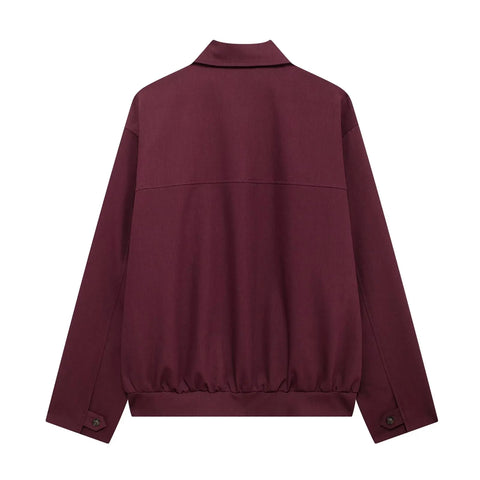 MUJER Zipper Bomber Jackets for Women - Stylish Fall Overcoat