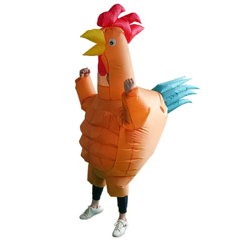 Abs Pineapple Chicken Costume for Women