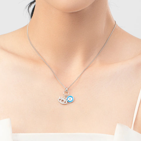 MODIAN 925 Sterling Zilveren Geluksoog Ketting
