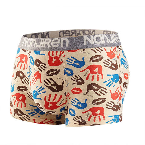 4-delige katoenen boxershorts voor heren