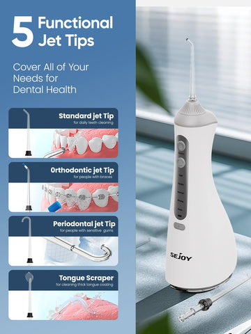 SEJOY Portable Dental Oral Irrigator