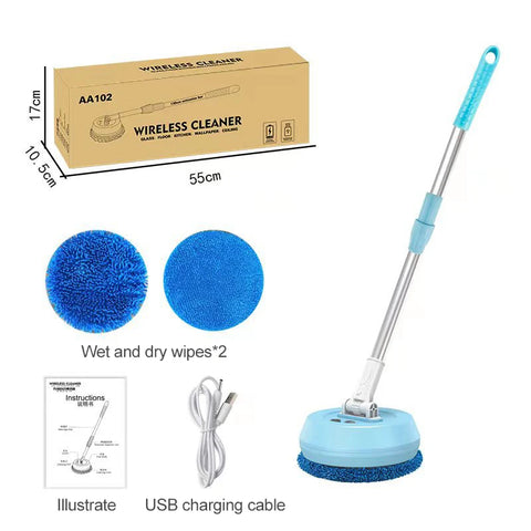 Electric Mop Cleaning Machine - 2 in 1 Wet & Dry Cleaner