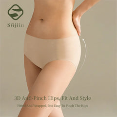 SUJIIN Women's Seamless Underwear Briefs