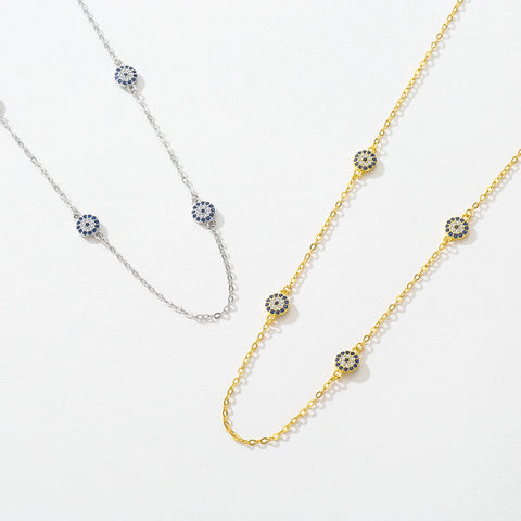 MODIAN 925 Sterling Zilveren Geluksoog Ketting