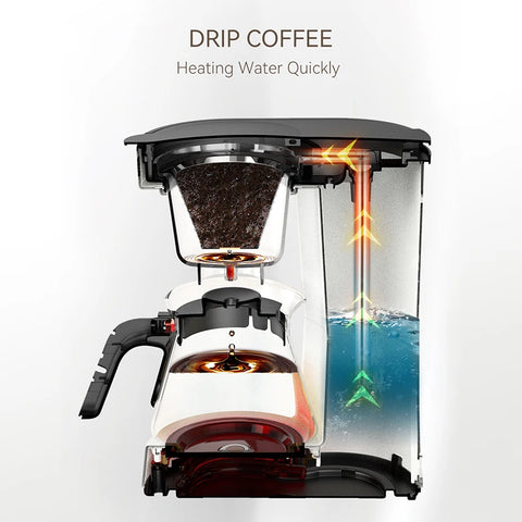 HiBREW 3 in 1 Drip Coffee Machine & Tea Maker