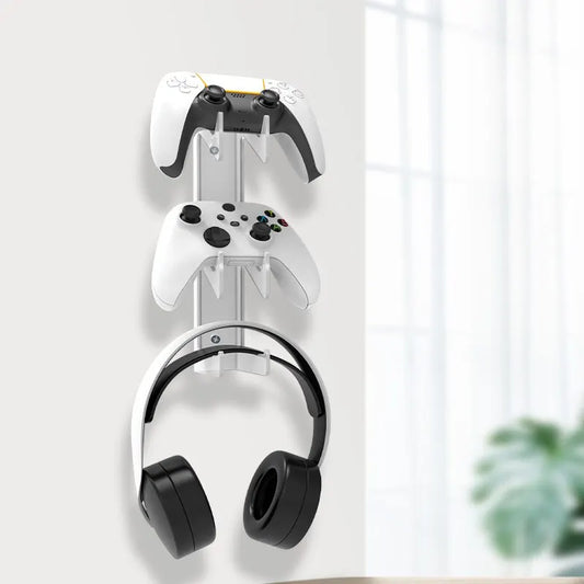 Transparent Wall Mounted Storage Rack for Controllers