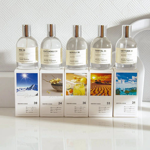Laboratory Unisex Perfume - Fresh Natural Floral Fruity Fragrance with Black Tea and Sandalwood