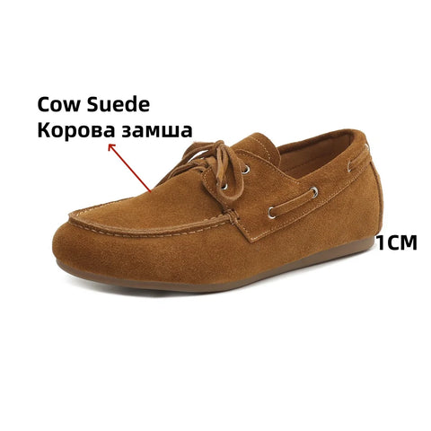 FEDONAS 2025 Women's Suede Leather Loafers