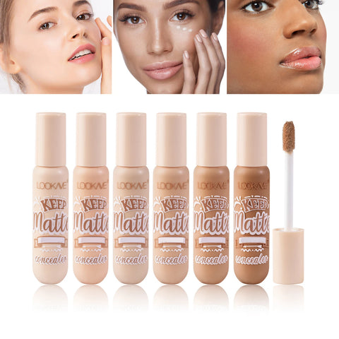 Liquid Concealer Stick Foundation Cream - 6 Colors for Moisturizing Full Coverage