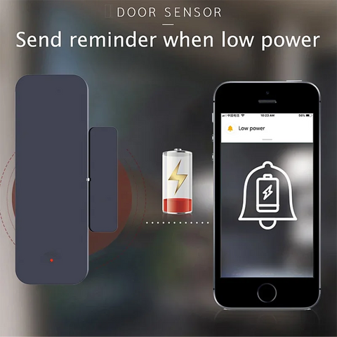 Tuya Zigbee Wifi Door and Window Security Sensor