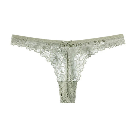 5 PCS/SET Sexy Women's Thongs - Transparent G-String Underwear