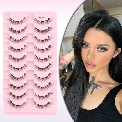 YSDO Cat Eye Lashes - 3D Mink Reusable Eyelashes