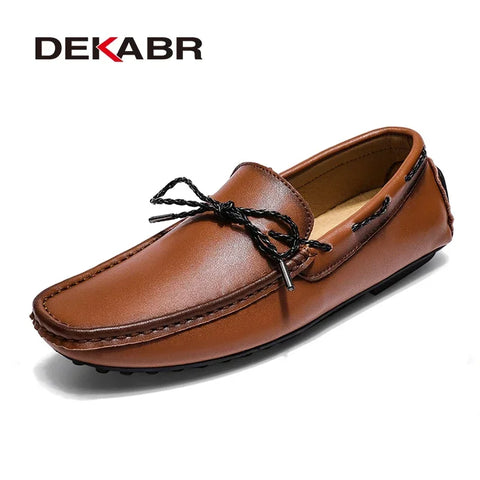 DEKABR Vintage Loafers voor Heren - Lente Mode Slip-on Schoenen