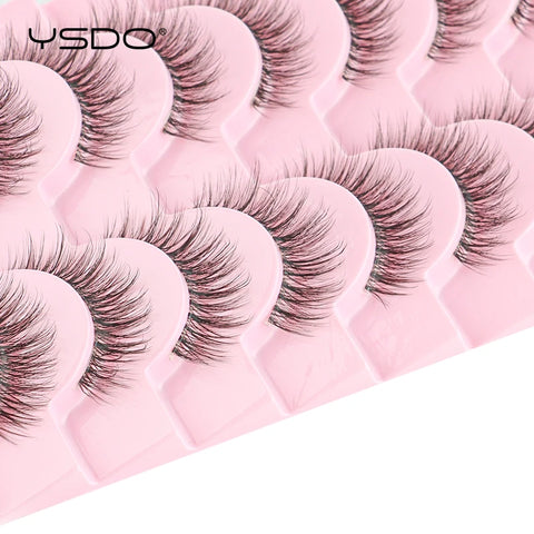 YSDO Cat Eye Lashes - 3D Mink Reusable Eyelashes