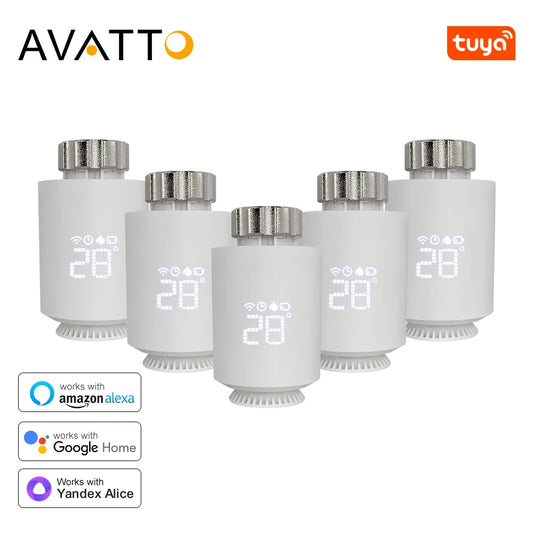 AVATTO Tuya ZigBee Smart TRV Thermostat