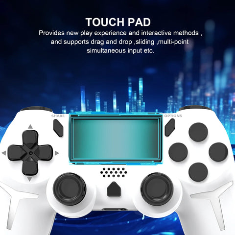 GAMINJA Wireless Gamepad with 6-axis Gyroscope for PS4/PS3