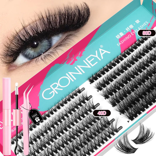 GROINNEYA DIY Lash Clusters Set