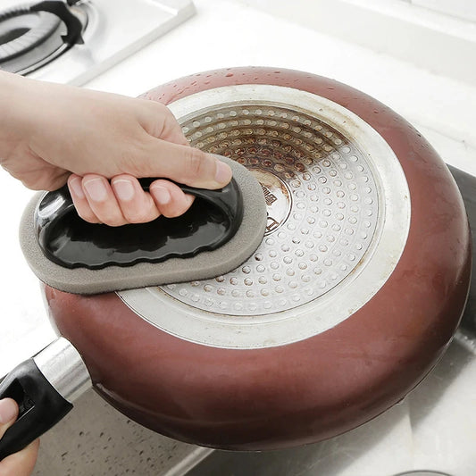 Reusable Emery Sponge Brush - Multi-use Kitchen Rust Stain Remover