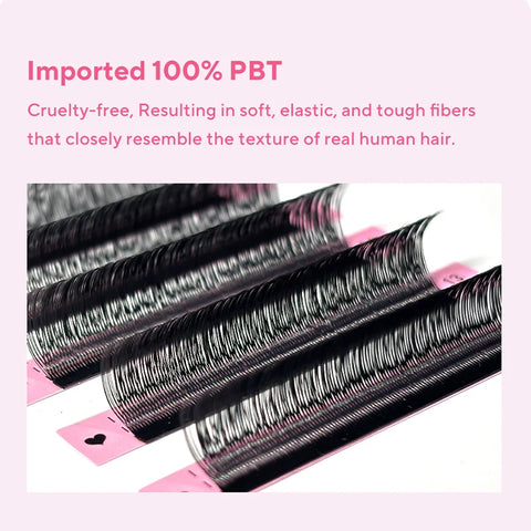 DIYDAY Premium U-shaped YY Eyelash Extensions