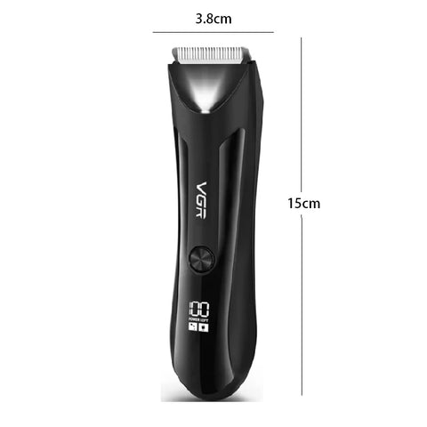 Original VGR Wet/Dry Electric Groin Body Hair Trimmer