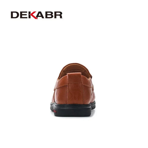 DEKABR Herenloafers van echt leer - Luxe casual rijschoenen