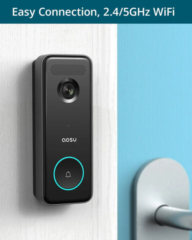 AOSU 5MP Ultra HD WiFi Video Doorbell