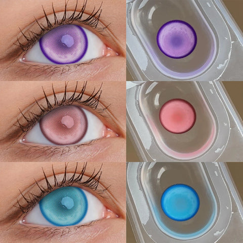 VISUASHOW Anime Cosplay Paradise Color Contact Lenses