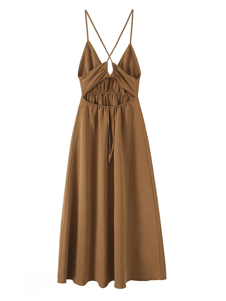 TFMLN Women Retro Sling Dress