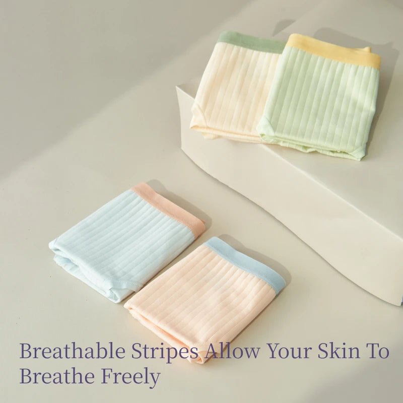 SUJIIN Women's Cotton Underwear - 3 Pack