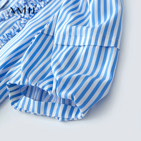 Amii Minimalist New Summer Style 2025 Shirt for Women