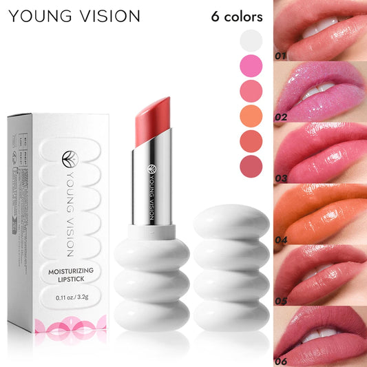 YOUNG VISION 6 Colors Fine Shimmer Lipstick