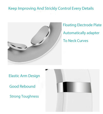 Cervical Massager Portable Mini Neck & Shoulder Massager - Deep Massage with Warm Pressing Care
