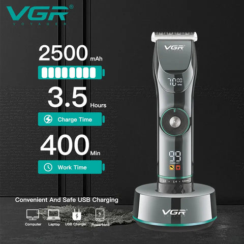 Original VGR Cordless Professional Hair Clipper