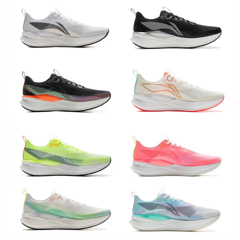 Li-Ning Men RED HARE 8 PRO Racing Running Shoes - BOOM FIBER Cushion Stable Sport Shoes