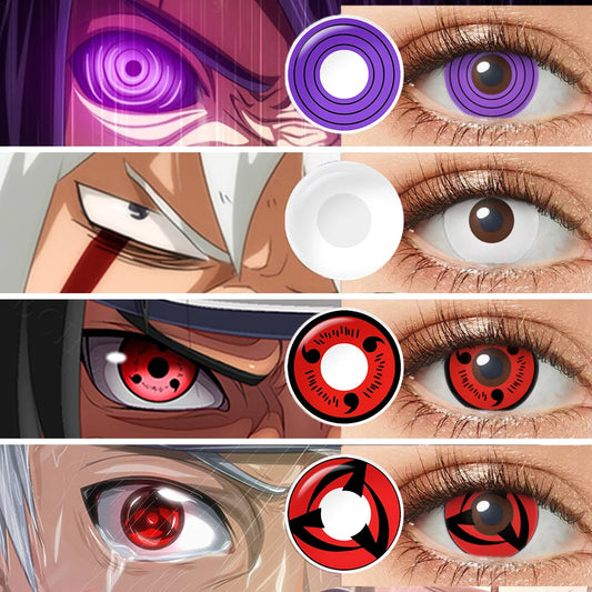 Sharingan Rinnegan Contact Lenses with Prescription