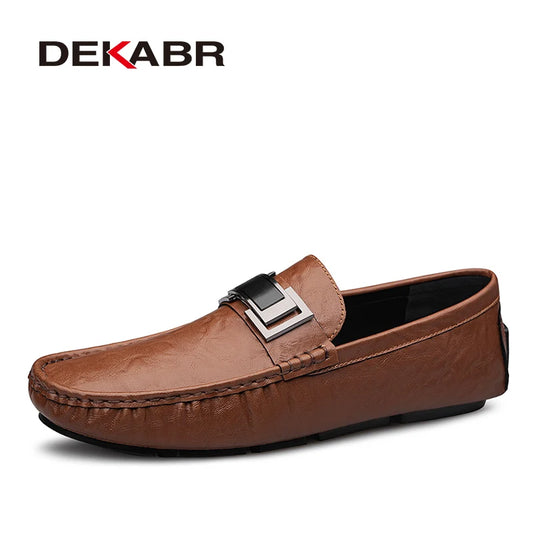 DEKABR Modische Herren-Loafer – bequeme Slipper
